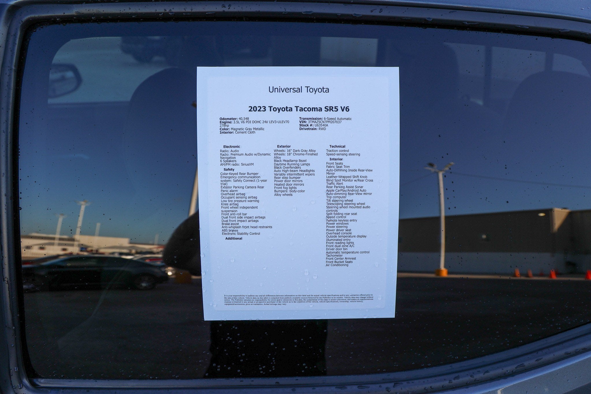 2023 Toyota Tacoma SR5