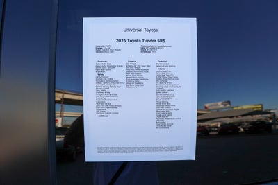 2026 Toyota Tundra SR5