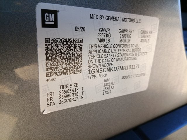 2021 Chevrolet Tahoe LT