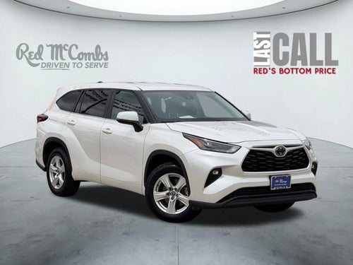 2025 Toyota Highlander LE