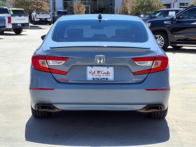 2021 Honda Accord Sedan Sport SE