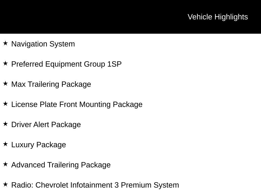 2024 Chevrolet Tahoe RST