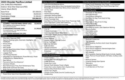 2023 Chrysler Pacifica Limited