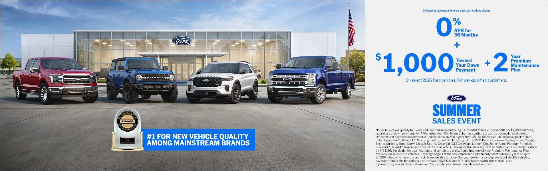 Ford Summer Sales Event at Red McCombs Drive Away Motors — CENTRAL in San Antonio TX