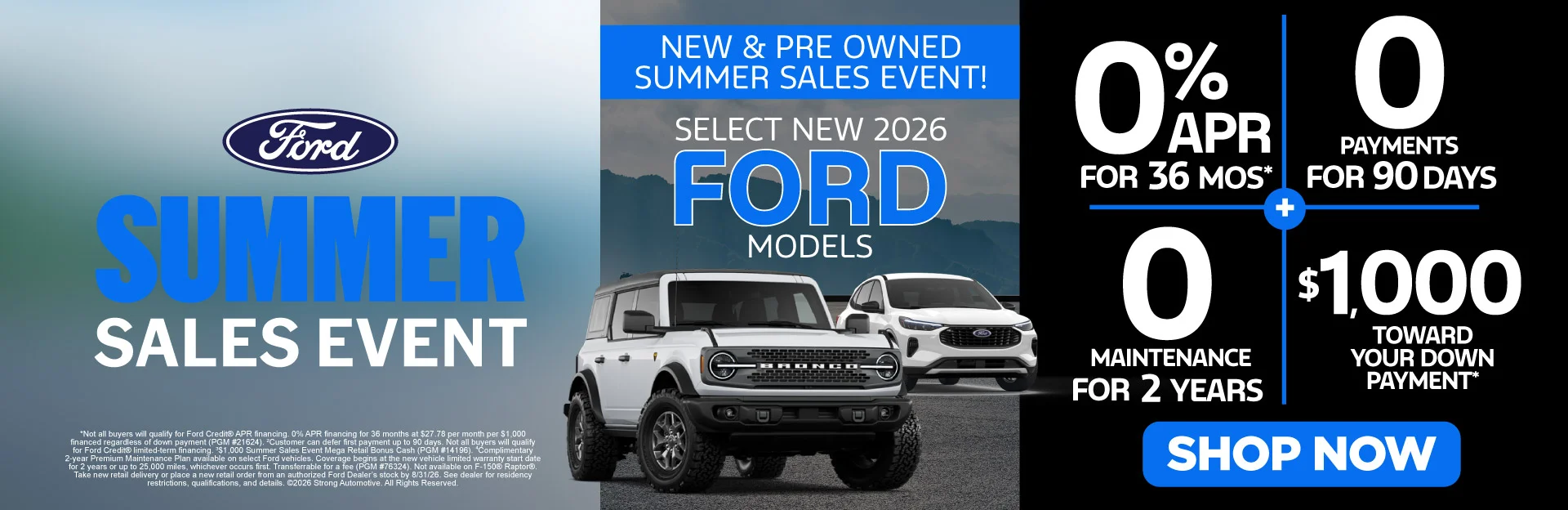 New & Pre Owned Summer Sales Event at Red McCombs Drive Away Motors — CENTRAL in San Antonio TX